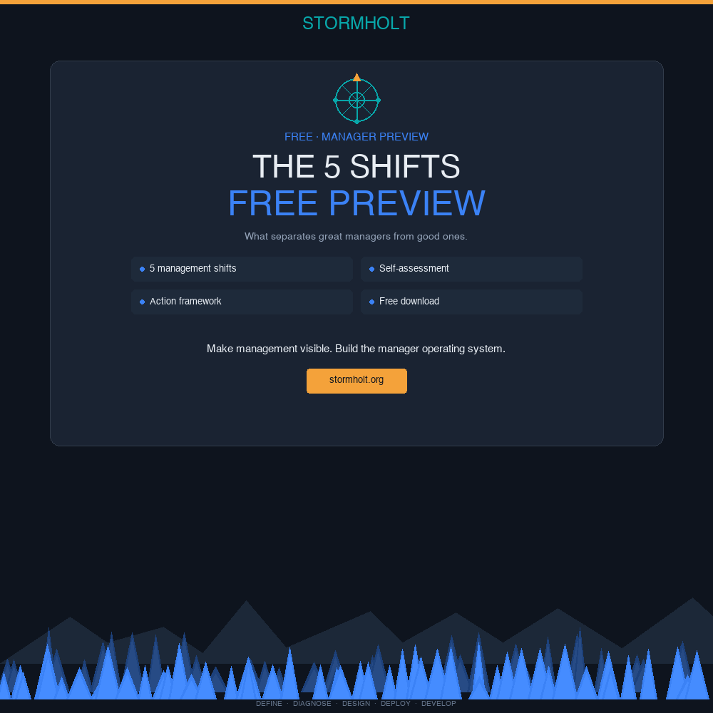 The 5 Shifts — Free Manager Preview