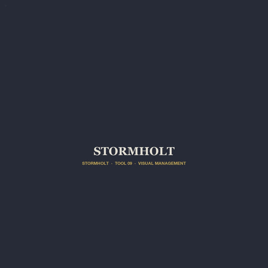 Stormholt v6 product video