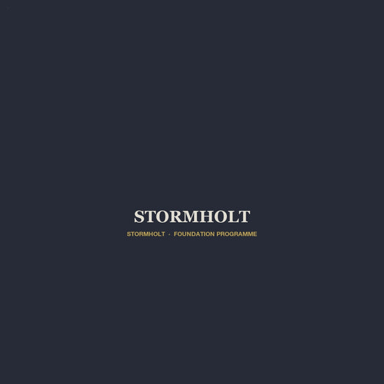 Stormholt v6 product video