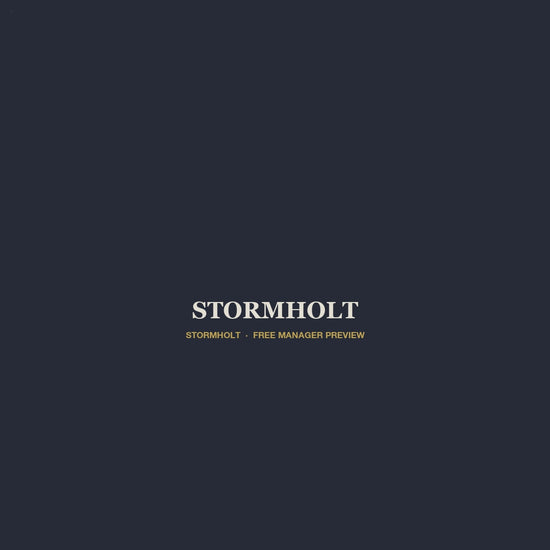 Stormholt v6 product video