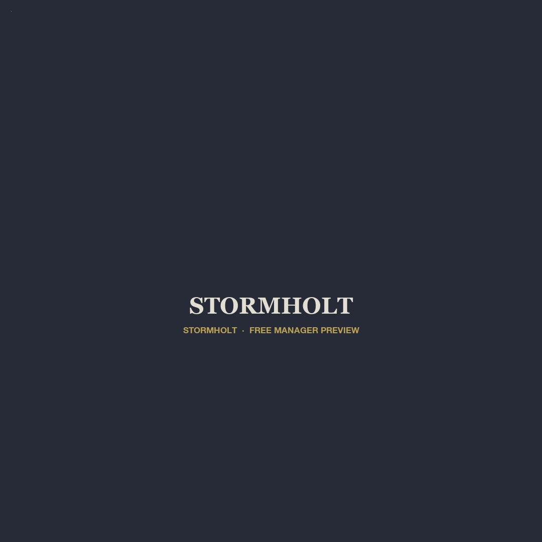 Stormholt v6 product video