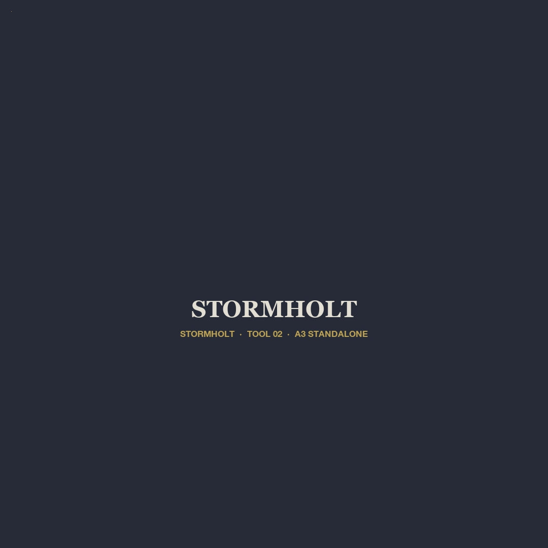Stormholt v6 product video
