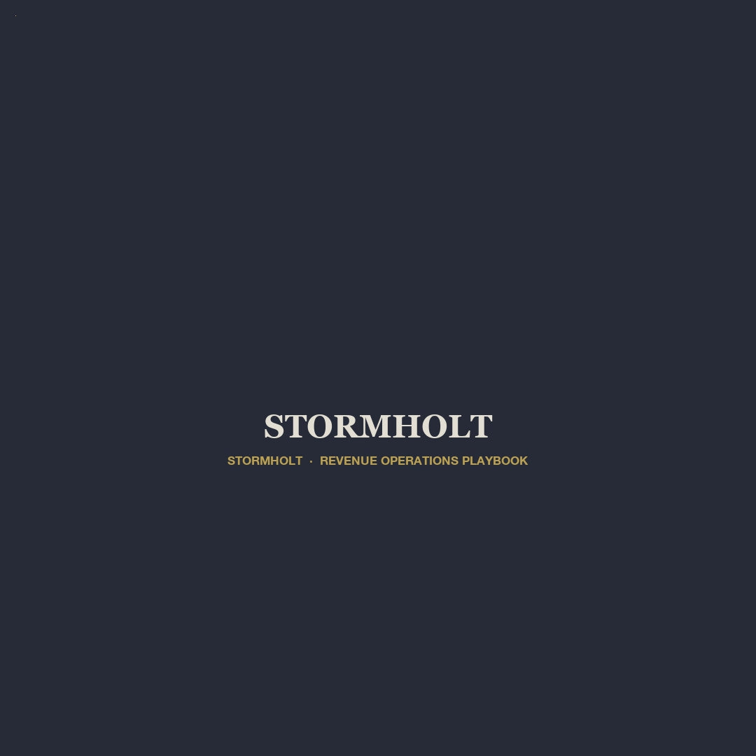 Stormholt v6 product video