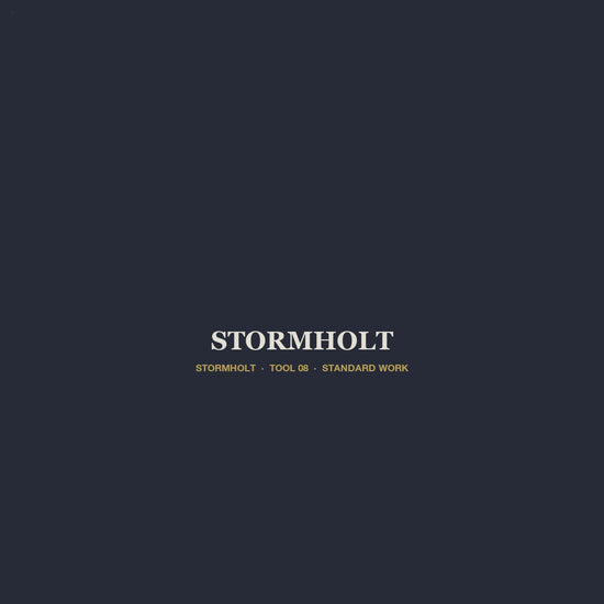 Stormholt v6 product video